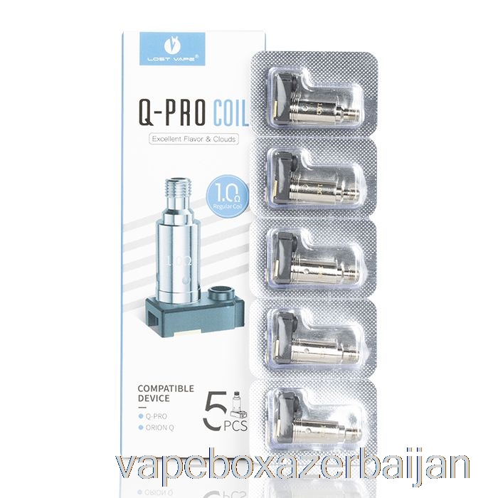 Vape Smoke Lost Vape Orion Q-PRO Replacement Coils 1.0ohm Q-Pro Regular Coil